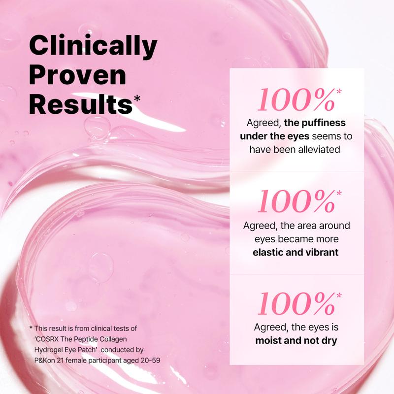 Peptide Collagen Hydrogel Eye Patch (60 Patches)